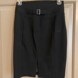 Express pencil skirt - Size 00 - black with buckle